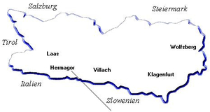Gailtalklinik Anreiseuebersicht